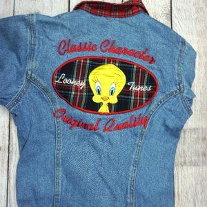 VINTAGE Kids Looney Tunes Jean jacket